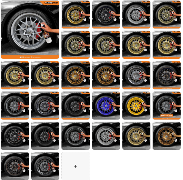 CAR RIM SPRAY
